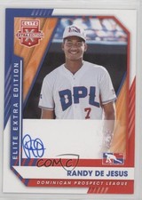 2021 Panini Elite Extra Edition Signatures Randy De Jesus #216 Auto 19zq