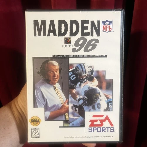 Madden NFL 96 SEGA Genesis Sealed New Authentic EA Sports