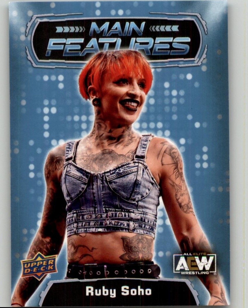 2022 Upper Deck AEW Ruby Soho Main Features #MF-15