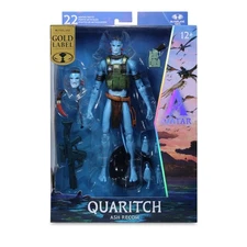 McFarlane Avatar Fire and Ash Quaritch Ash Recom Collector Edition Action Figure