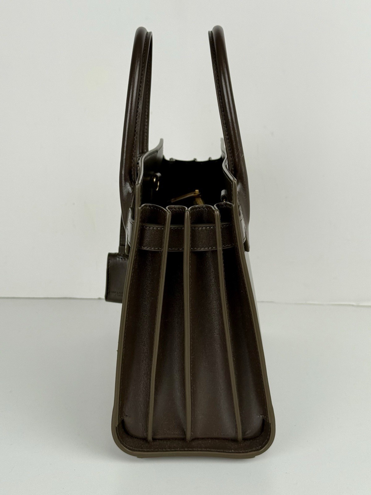 Borsa Saint Laurent Sac De Jour verde oliva borsa a tracolla