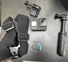 GoPro HERO8 Black Camera Accessory Bundle with Battery, Mounts, Tripod, Strap