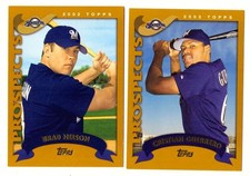 2002 Topps Traded (Base 111-275) - MILWAUKEE BREWERS Team Set 