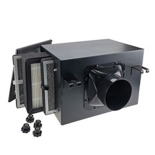 Compact 3 Layer Air Filter Box with HEPA and Activated Carbon Technology