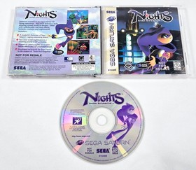 NIGHTS INTO DREAMS CONTROL PAD BUNDLE COMPLETE CIB Reg Card VGC Disc Sega Saturn