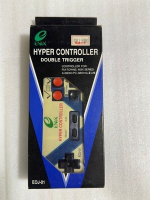 MSX/FM-TOWNS/X68000/PC-8801 ENIX HYPER CONTROLLER DOUBLE TRIGGER