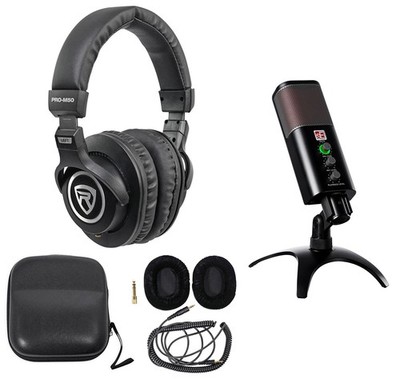 Se Electronics NEOM USB Microphone Recording Mic 4 PC/Mac/iOS/Android+Headphones
