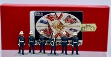 LITTLE LEAD SOLDIERS, Phoenix -ROYAL MARINES  COLOUR SET - BOXED ( 6 )-30MM  