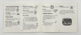 Rambo Original Manual (Nintendo | NES) (Authentic) - 1988