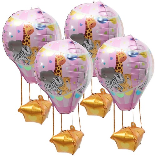 Lot De 12 Ballons En Aluminium Forme De Fruits – Déco Fête Bébé – Multicolore
