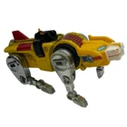 Vintage Voltron  Yellow  Lion Robotic Metal And Plastic Lionbot Toy