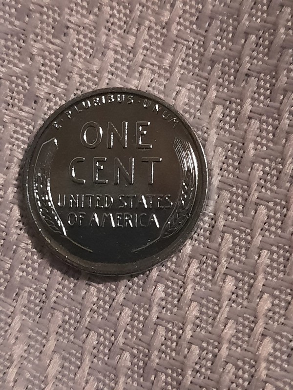 1943 Steel wheat Penny mint mark