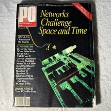 Vintage PC Mag Magazine Volume 4 Number 3 February 5, 1985 Computers Microsoft