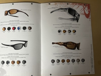 Oakley 総合カタログ 1999 Oakley Eyewear Catalog 2004-2005 Rare Super Hard To Find | eBay