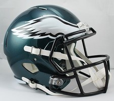 Philadelphia Eagles SPEED Riddell Full Size Replica Football Helmet