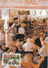 Carte 1er jour La France à Vivre Les Guinguettes 2005 