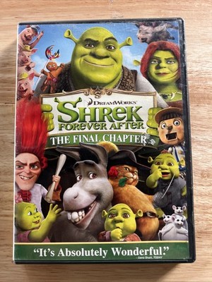 Shrek Forever After (DVD, 2010) The Final Chapter Dvd Movie