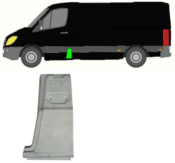 Seitenleiste FüR Mercedes Sprinter 2006 – 2021 Links-image