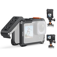 VRIG Aluminum Protective Frame Case for Gopro 13 12 11 10 9 Black, Durable Ho...