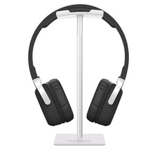 Headphone Stand Headset Holder Earphone Stand with Aluminum Supporting Bar Fl...