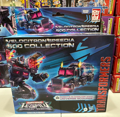 Transformers Legacy Velocitron Speedia 500 RiD 2000 Universe Scourge NEW SEALED