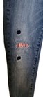 Kancan Distressed Jeans 5/26 Geometric Embroidered Patched Medium Wash Comfort  — photo 3