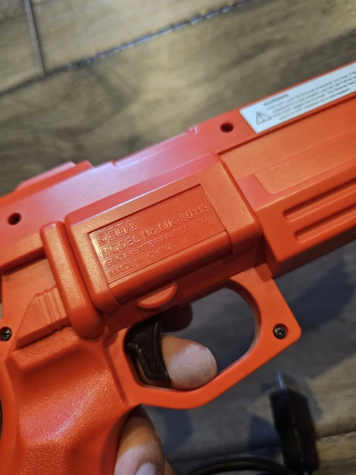 Official Sega Saturn Stunner Arcade Light Gun MK-80113 UNTESTED - Image 2 of 4
