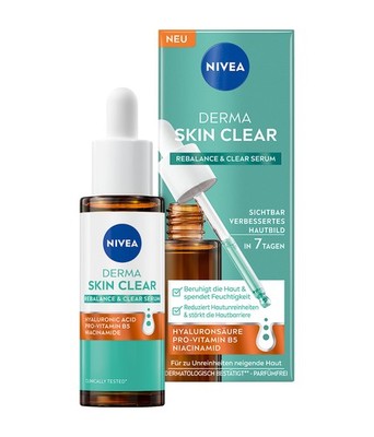 NIVEA Derma Skin Clear Regenerate & Clear Serum 30ml