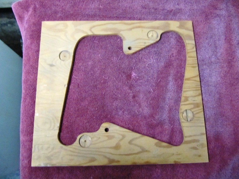 VOICE OF MUSIC Tri-O-Matic MOUNTING BOARD 400-C 402 950 turntable Plinth VoM V-M
