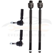 4 Pcs Front Tie Rod End Kit For 2003-2008 Dodge Ram 1500 5.7l V8 Fits Ev407