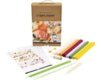 Starter Kreativ-Set Krepppapier Blumen