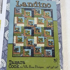 Cupcake Quilts Landino Kit Dinosaurs w Fabrics and Binding Finished Size 44x55