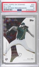 2020 Topps On Demand Rookie Progression AJ Puk #33 PSA 9 MINT 1c7