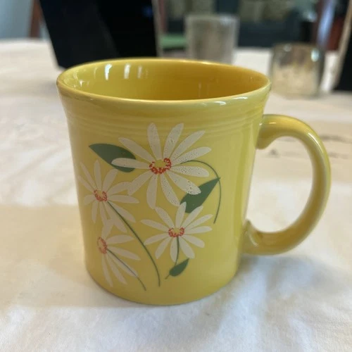 Ine Fiesta Tamarack Exclusive Daisy Java Mug Fiestaware Sunflower Yellow