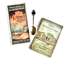 sTEAM SHIP SCHEDULE 05 GERMAN HUDSON RIVER DAY LINE PACIFIC STEAM SPOON neocurio