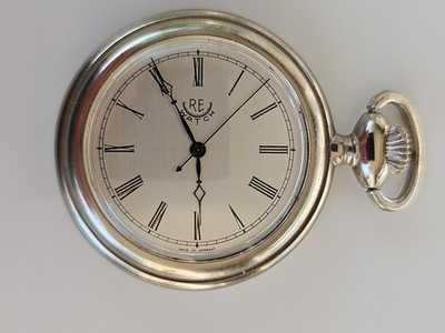 RE  Watsch TASCHENUHR POCKET WATCH RARE faire póca Poŝo Horloĝo - 4-4
