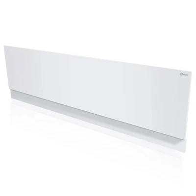 Halite Waterproof 1700mm Front Bath Panel and Plinth - Gloss White