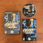 007 Night Fire James Bond (Playstation 2, PS2) MINT CIB Complete w/ Reg & Tested