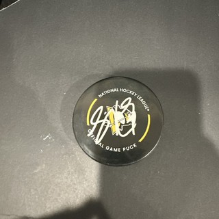SIDNEY CROSBY AUTOGRAPHED SIGNED PITTSBURGH PENGUINS OFFICIAL GAME PUCK