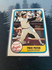 1981 Fleer - Freddie Patek #283 - FREE SHIPPING