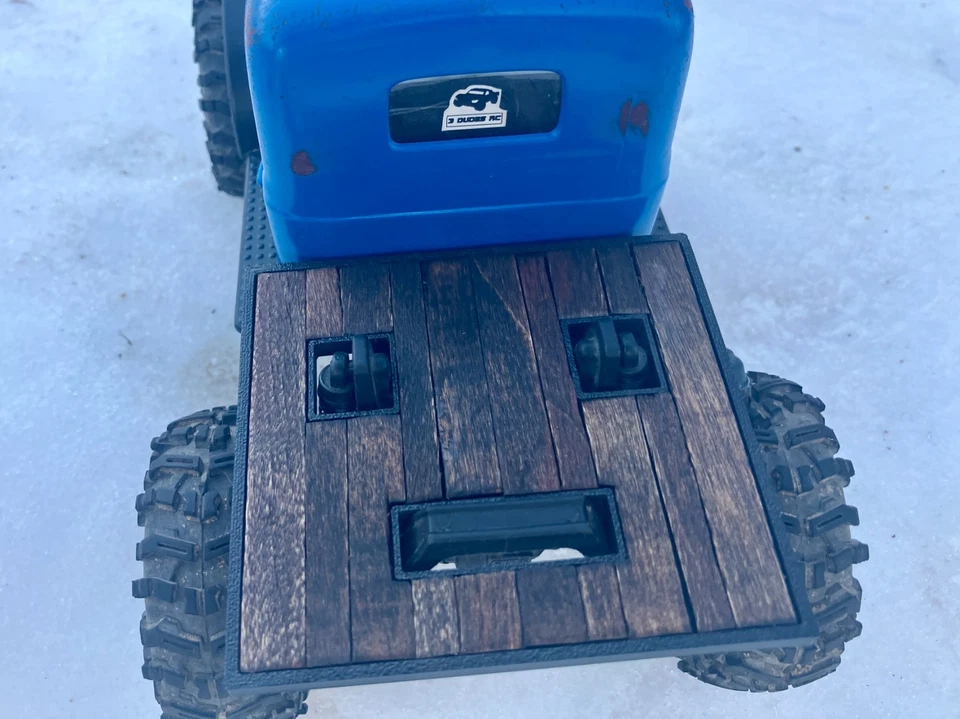 Custom Flatbed for FMS FCX24 Power Wagon - Image 2 of 4