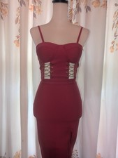 Self Women's Bodycon Dress Size Small Pink
