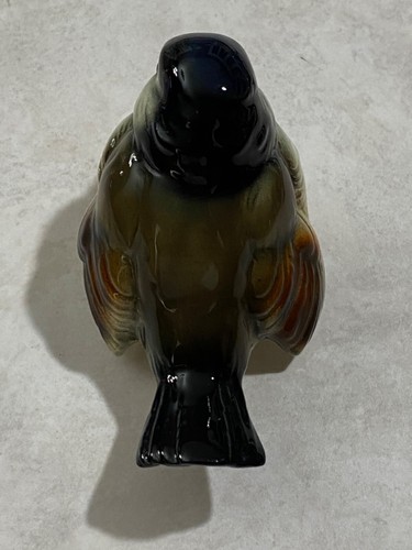 VINTAGE GOEBEL BIRD SPARROW WREN CERAMIC FIGURE West Germany GLOSS FINISH - Picture 12 of 12