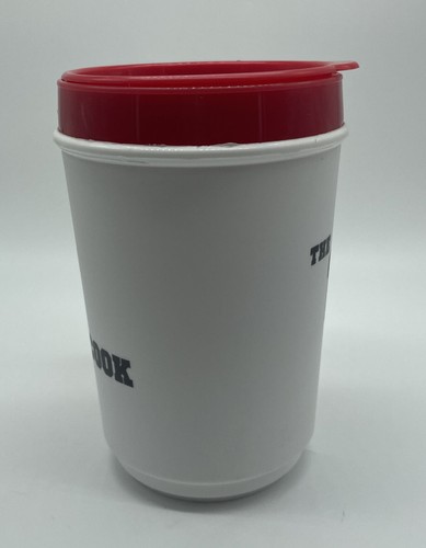 INDIANA UNIVERSITY Plastic Travel Mug With Lid 24 Oz The IU Cook Vintage USA - Picture 2 of 8