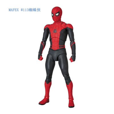 ★マフェックス No.113 SPIDER-MAN アクションフィギュア規格外品 In Stock Spider-Man Far From Home MAFEX No.113 Action Figure Toys