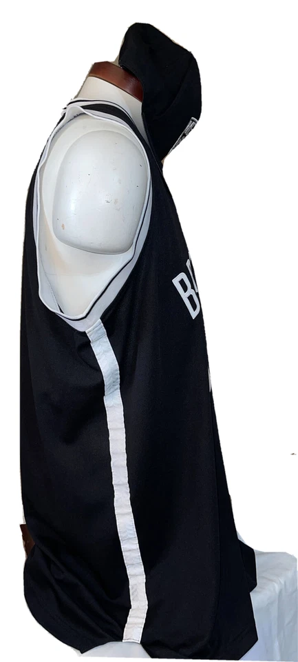 Deron Williams Brooklyn Nets Adidas NBA Sewn Jersey Size Men’s L (Length +2) Cap - Image 2 of 4