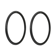 Paire De Pneus 26x1-3/8 Vélo Ville Hollande Noir Rigide E.T.R.T.O.37-590