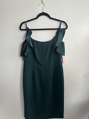 NWT! Nanette Lepore Women's Size 4 Evergreen Flutter Sleeve Cocktail Dress  $129 | eBay