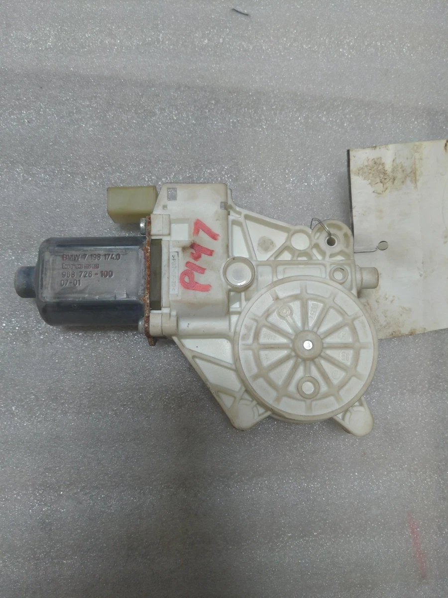 07-13 BMW 335I Rear Right Power Quarter Window Motor Convertible  