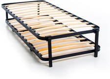 Rete con Letto Estraibile Pieghevole a Scomparsa 80x190 cm - Made In Italy